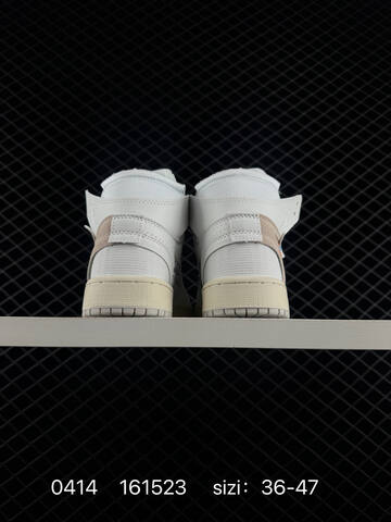 Jordan Off White x Air Jordan 1 Retro High OG White White Cream Beige Blue Orange EU 36-47 Sneaker - Unisex (BS-79479)