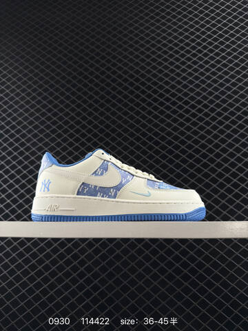 Nike Air Force 1 White Black Gum EU 36-45 Sneaker - Unisex (BS-80596)