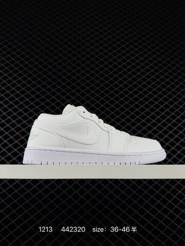 Jordan Air Jordan 1 Low black white red silver