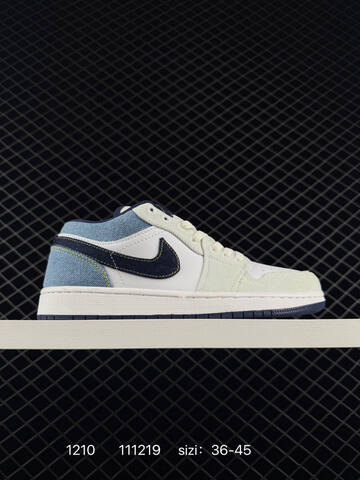 Jordan Air Jordan 1 Low Grey Black White Cream EU 36-45 Sneaker - Unisex (BS-80086)