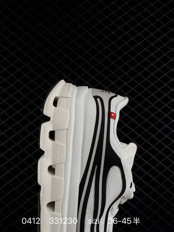 On Cloudflow 5 White Black Grey EU 36-45 Running Shoe Running Sneakers - Unisex BS-85361