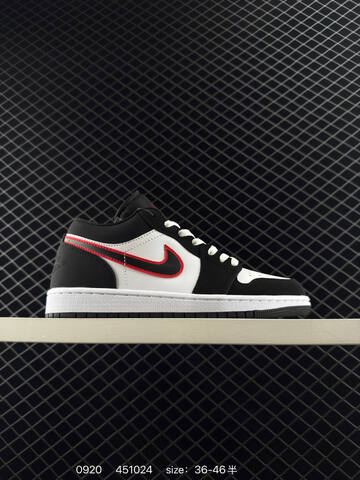 Jordan Air Jordan 1 Low white black red
