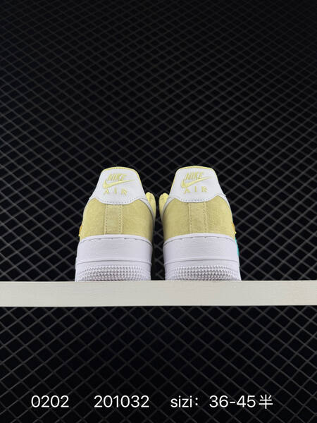 Nike Air Force 1 07 yellow-green white 36-45 lifestyle