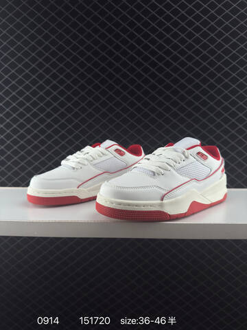 Jordan Air Jordan 4 Retro Flight Court White Sail Red EU 36-46 Sneaker - Unisex (BS-80715)