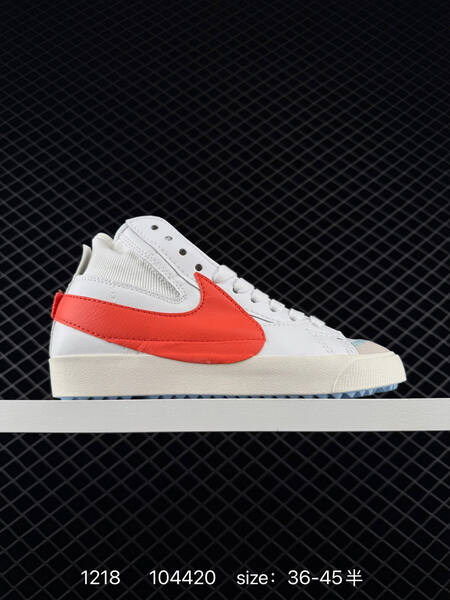 Nike WMNS Blazer Low LX DD3111-107 white blue orange light blue black-red EU 36-45 5 lifestyle
