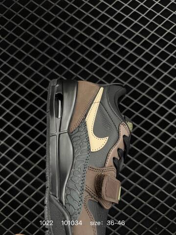 Jordan Air Jordan Legacy 312 Low Black Brown Pale Yellow EU 36-46 Basketball Shoe - Unisex (BS-80460)