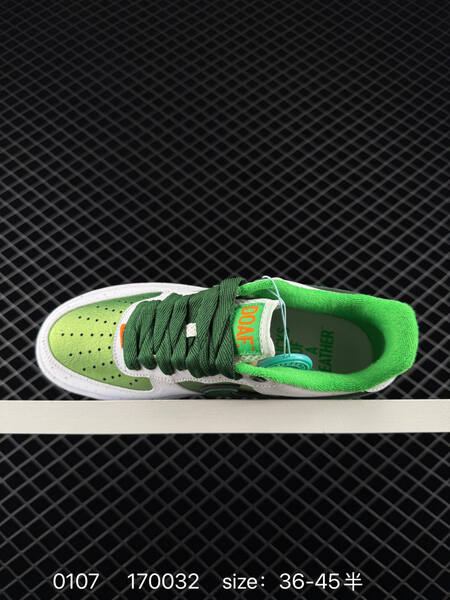 Nike Air Force 1 Low DOAF white green orange EU 36-45 5 lifestyle