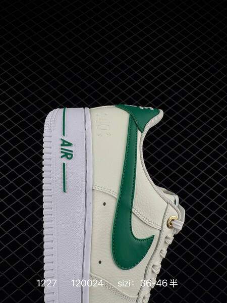 Nike Air Force 1 07 Sail White Green EU 36-46 5 lifestyle