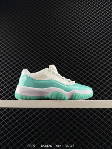 Jordan Air Jordan 11 Retro Low AH7860-103 White Mint Green EU 36-47 Basketball Shoe - Unisex (BS-80960)