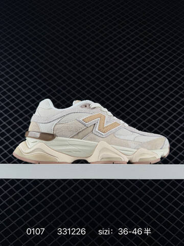 New Balance 9060 Off White Beige Light Brown EU 36-46 Sneaker - Unisex (BS-82412)