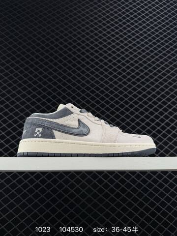 Jordan Air Jordan 1 Low Light Grey Sail Dark Grey EU 36-45 Sneaker - Unisex (BS-80453)