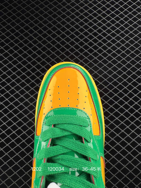 Nike Air Force 1 07 green yellow red EU 36-45 5 lifestyle