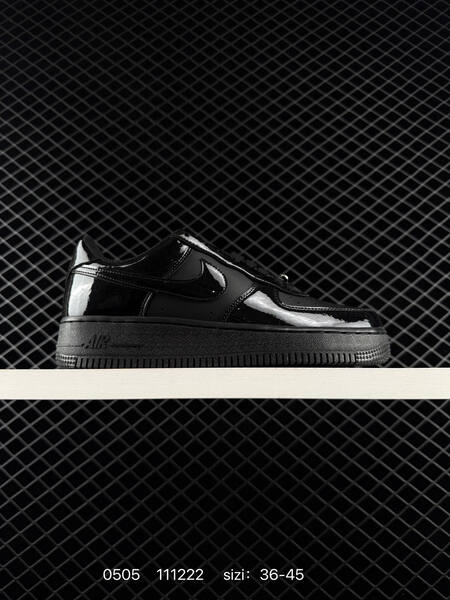 Nike Air Force 1 '07 black/grey EU 36-45 lifestyle