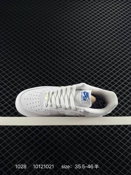 Nike Air Force 1 Low White Blue Silver 35 5-46 5 lifestyle