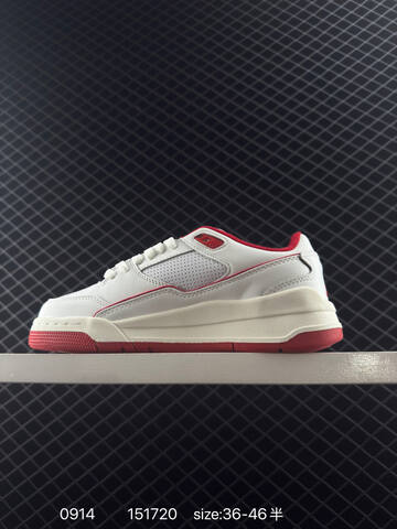 Jordan Air Jordan 4 Retro Flight Court White Sail Red EU 36-46 Sneaker - Unisex (BS-80715)