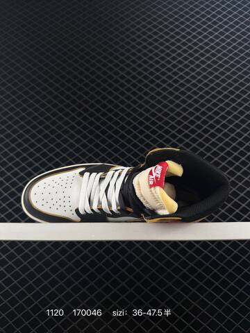 Jordan Union x Fragment Design x Air Jordan 1 Retro High OG Black White Red Blue Cream EU 36-47 5 Basketball Shoe - Unisex (BS-80230)