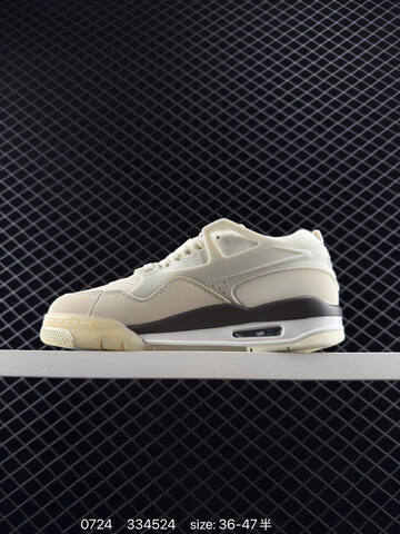 Jordan Air Jordan 4 RM IB8857-141 Sail Cream Dark Brown Light Blue EU 36-47 Basketball Shoe - Unisex (BS-81020)