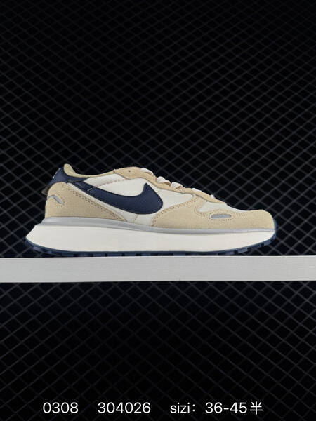 Nike Phoenix Waffle black white 36-45 running lifestyle