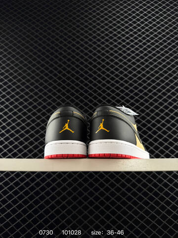 Jordan Air Jordan 1 Low Dong Dan Black Beige White Red EU 36-46 Sneaker - Unisex (BS-80998)