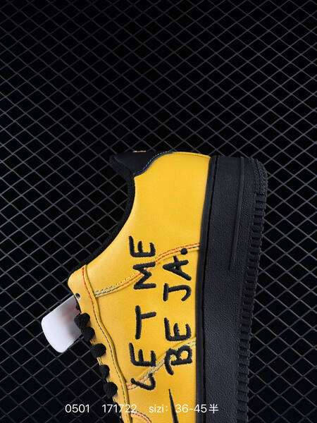 Nike Air Force 1 07 Low GX yellow black EU 36-45 lifestyle