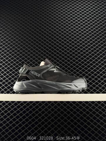 HOKA ONE ONE Hopara 2 Grey White EU 36-45 Trail Shoe Trail Running Sneakers - Unisex (BS-86628)