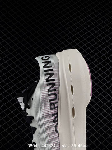 On Cloudboom White Black Purple EU 36-45 Running Shoe Running Sneakers - Unisex (BS-85205)