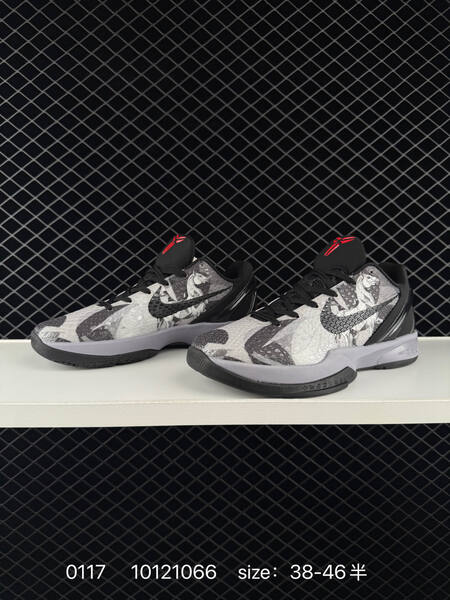 Nike Zoom Kobe 6 CNY black white gray with red accents 38-46 5 basketball lifestyle