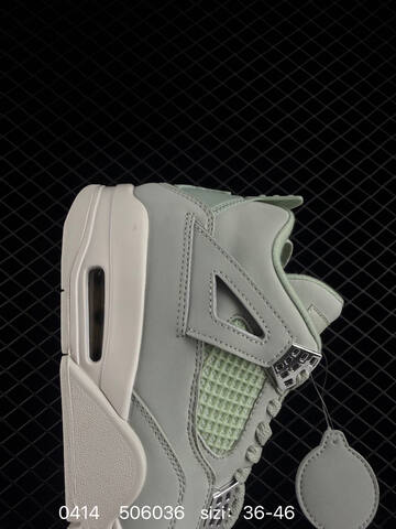 Jordan Air Jordan 4 Retro Black White EU 36-46 Basketball Shoe - Unisex (BS-79483)