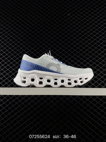 On Cloudmonster Light Mint Blue White 36-46 Running Shoe Running Sneakers - Unisex BS-84984