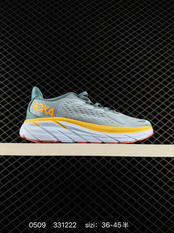 HOKA ONE ONE Challenger ATR 7 Light Grey Black Red EU 36-45 Running Shoe Running Sneakers - Unisex (BS-86235)
