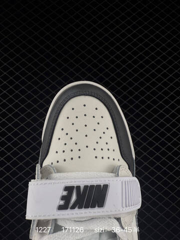 Jordan Air Jordan Legacy 312 White Black Light Gray EU 36-45 Basketball Shoe - Unisex (BS-79979)