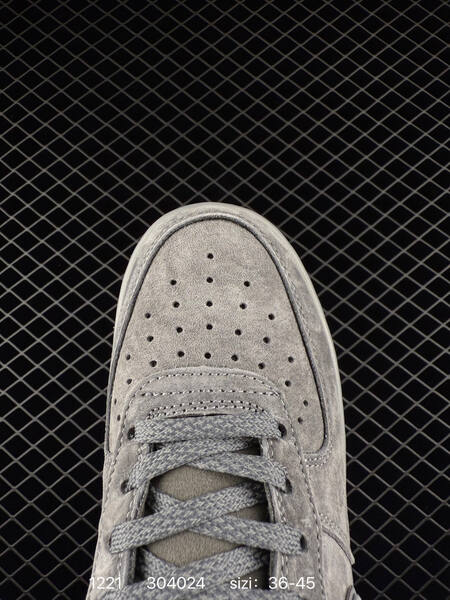 Nike Air Force 1 07 Grey suede Sail EU 36-45 lifestyle