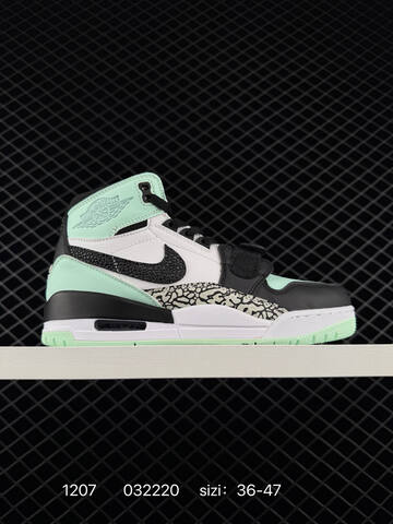 Jordan Air Jordan Legacy 312 White Mint Green Black Brown Tan EU 36-47 Basketball Shoe - Unisex (BS-80091)