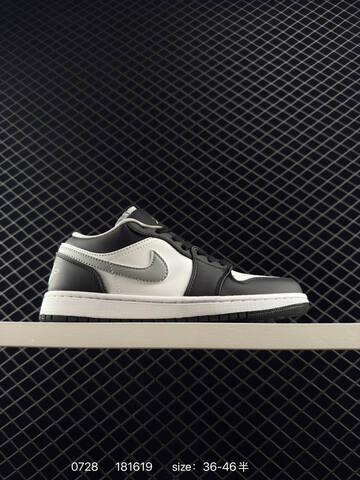 Jordan Air Jordan 1 Low Black White Purple EU 36-46 Sneaker - Unisex (BS-81003)