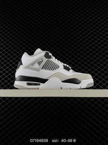 Jordan Air Jordan 4 Retro Military Black DH6927-111 40 40 5 41 42 42 5 43 44 44 5 45 46 47 Lifestyle - Men's (BS-78952)
