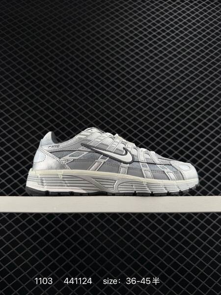 Nike P-6000 silver grey white black 36-45 5 running lifestyle
