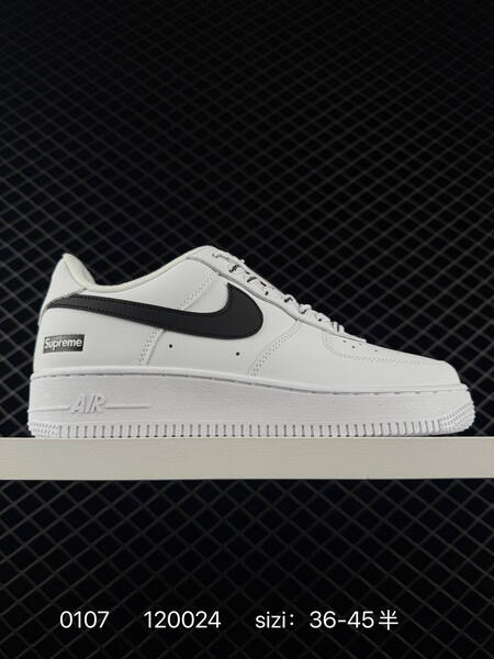 Nike Air Force 1 07 White Black EU 36-45 5 lifestyle