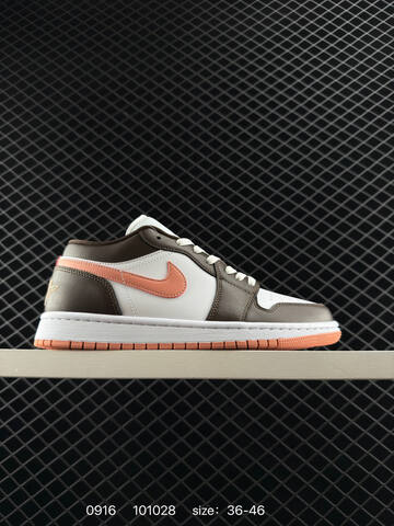Jordan Air Jordan 1 Low White Brown Peach EU 36-46 Sneaker - Unisex (BS-80702)