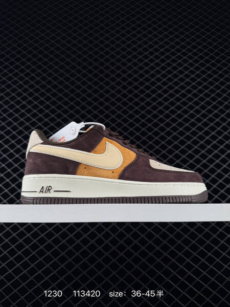 Nike Air Force 1 07 LV8 multicolor suede black white brown tan light grey black light grey navy EU 36-45 lifestyle