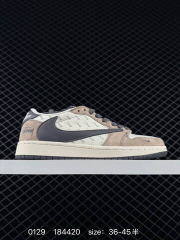 Jordan Air Jordan 1 Low OG SP Sail Brown Dark Grey Off White EU 36-45 Sneaker - Unisex (BS-79745)