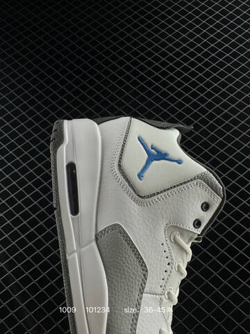 Jordan Air Jordan 2 White Light Grey Dark Grey Black EU 36-45 Basketball Shoe - Unisex (BS-80556)