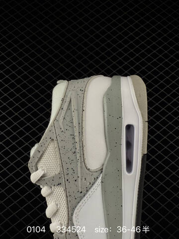 Jordan Air Jordan 4 RM IO7434-121 White Grey Black EU 36-46 Basketball Shoe - Unisex (BS-79909)