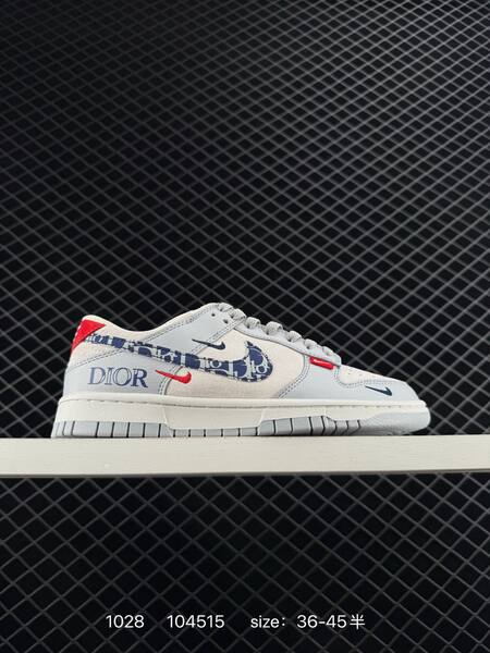Nike Dunk Low white navy red cream EU 36-45 lifestyle