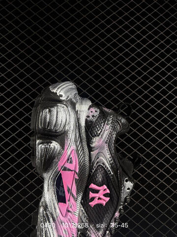 MLB CARGO CHUNKY Black Pink Silver 35-45 Sneaker Casual Sneakers - Unisex