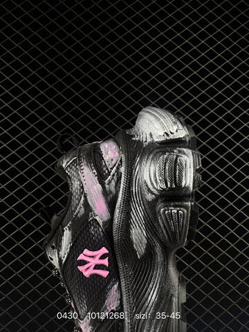 MLB CARGO CHUNKY Black Pink Silver 35-45 Sneaker Casual Sneakers - Unisex