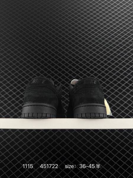 Nike SB Dunk Low Black EU 36-45 5 skate Black Black lifestyle