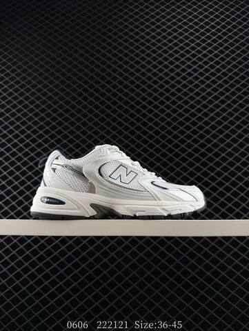 New Balance 530 White Silver Blue Black EU 36-45 Running Shoe - Unisex (BS-83347)