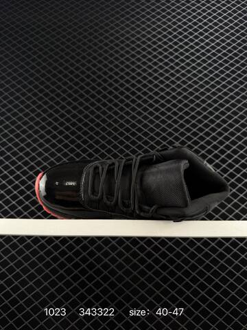 Jordan Air Jordan 11 Retro Black Red EU 40-47 Basketball Shoe - Men's (BS-80457)