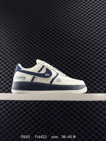 Nike Air Force 1 White Black Gum EU 36-45 Sneaker - Unisex (BS-80596)
