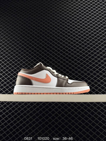 Jordan Air Jordan 1 Low White Brown Peach EU 36-46 Sneaker - Unisex (BS-80800)